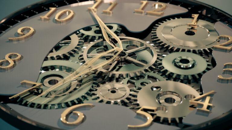 Parts of a clock like moving pieces of an annulment case